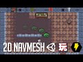 2D Navmesh using Unity & C# / Playmaker / Bolt