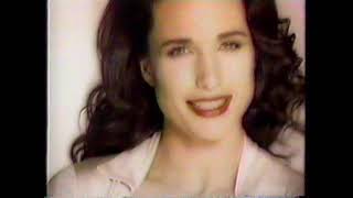 1998 L'Oreal Visible Lift Makeup "Andie MacDowell" TV Commercial