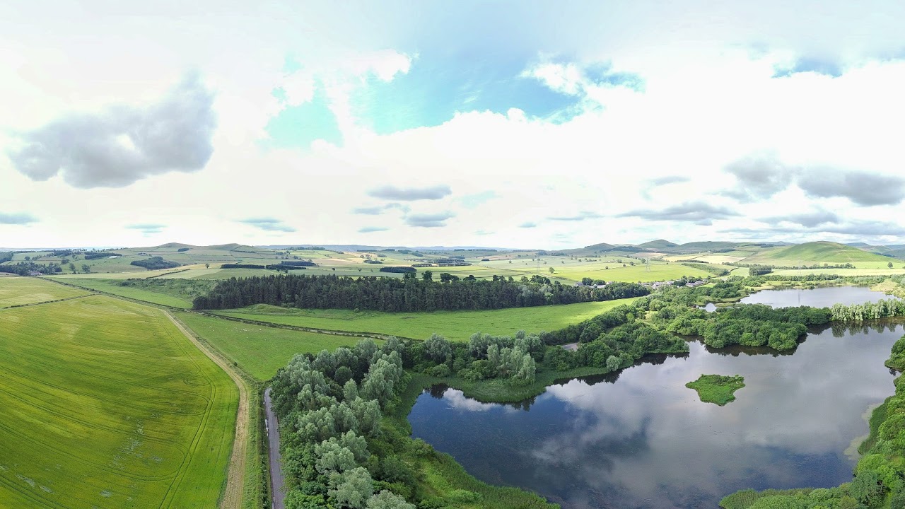 Northumberland - UK - River Breamish Caravan Club Site - 360° Panorama