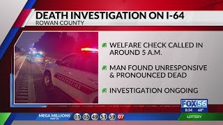 Man found dead in vehicle alongside Rowan County highway