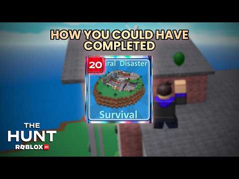 How You Could Have Completed the Natural Disaster Survival Quest