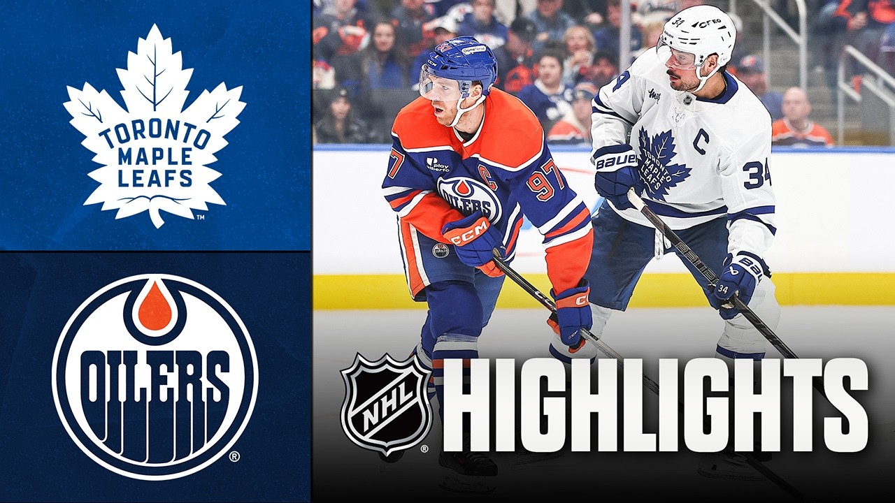 Maple Leafs vs. Oilers | NHL Highlights | Oct 24, 2026