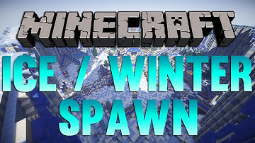 Minecraft - Ice/Winter Theme Modern Faction Spawn [Custom]