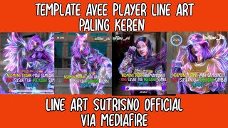 Kumpulan Template Avee Player Line Art Paling Keren Terbaru Top 4