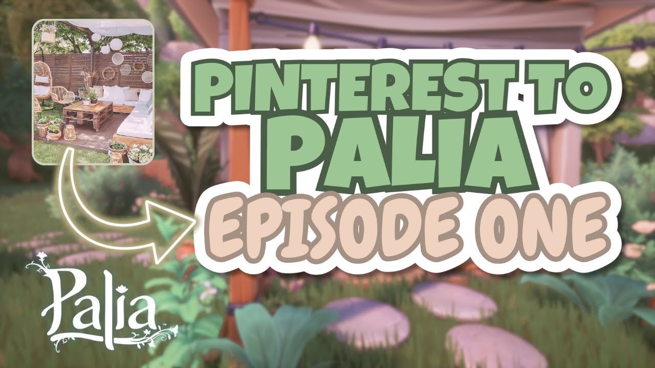 EPISODE ONE: Pinterest To Palia Speed Build | Cozy Cottagecore Garden Nook ✨ | Plot Decor
