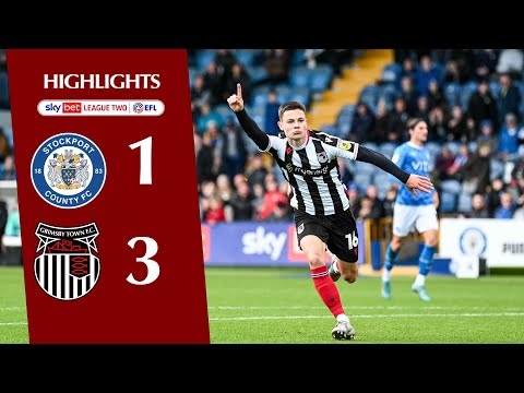 Stockport Grimsby Goals And Highlights