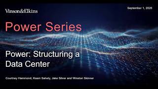 Structuring a Data Center