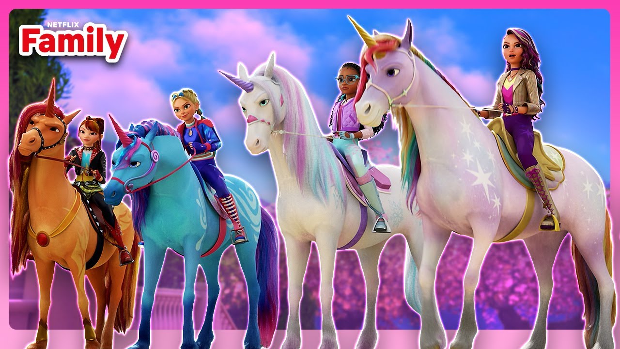 Unicorn Magic in ACTION 🦄 ✨ Unicorn Academy: Secrets Revealed | Netflix Family