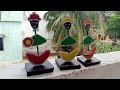 Diy Rajasthani musicians showpiece|| paper craft|| best use of waste material