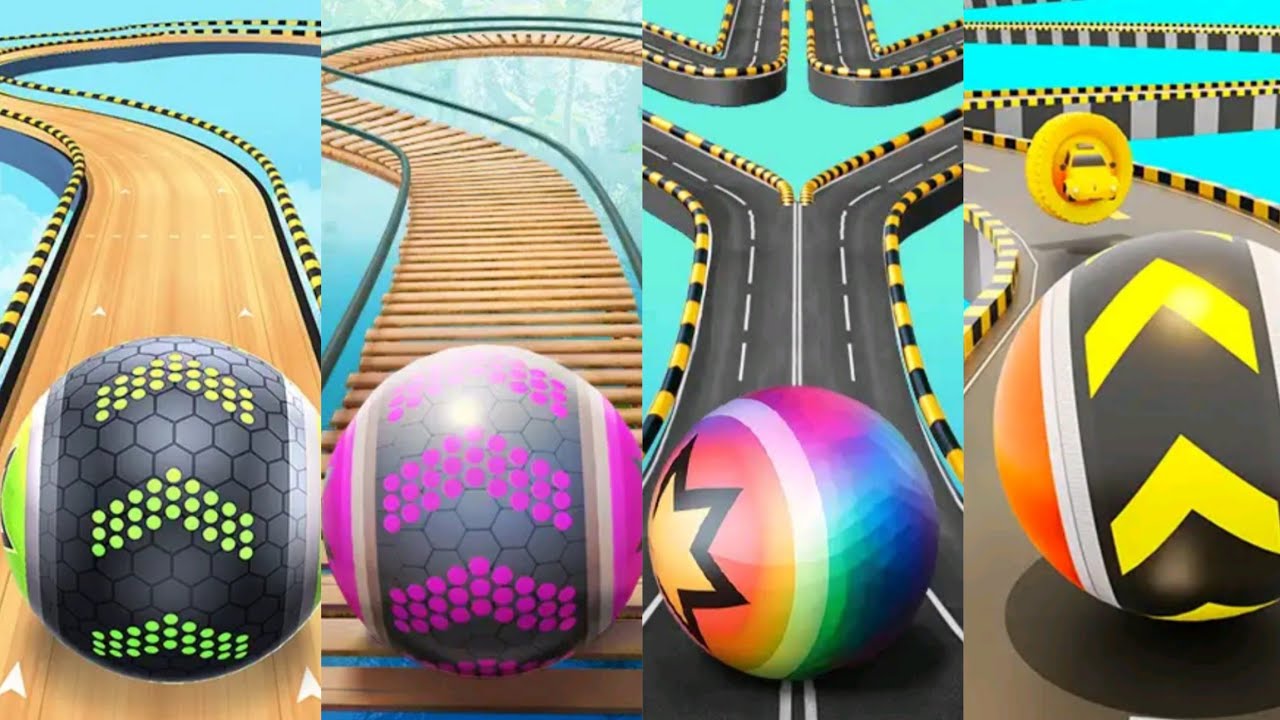 Going Balls Funny Fails VS Rollance Balls, Super Rolling Balls  , City Ball Run Walkthrough 378