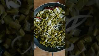 How to Cook Nopales  (Sautéed Nopales)  veganfood