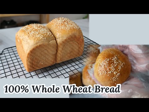 Video Cách làm bánh mì nguyên cám siêu mềm không cần nhồi... - youtube