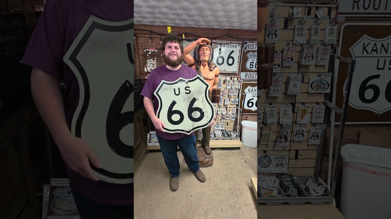 Robert from California is Traveling on Route 66 in Seligman Arizona