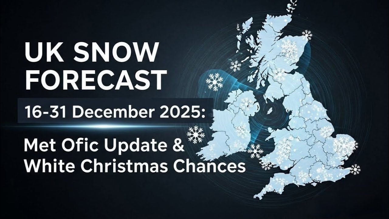 UK Snow Forecast 16-31 December 2025: Met Office Update & White ...