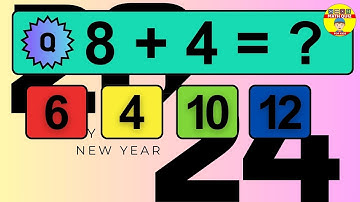 20 Math Quiz for Kids | One Digit Addition Quiz