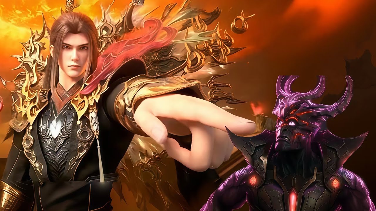 斗破苍穹年番：萧炎炼化净莲妖火战魂殿殿主的一战有多炸裂？天阶斗技+毁灭火莲随便放，连丹塔老祖都吓破胆！