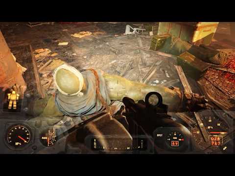 Fallout 4 - in game "...War Never Changes" easter egg - Shot with GeForce GTX