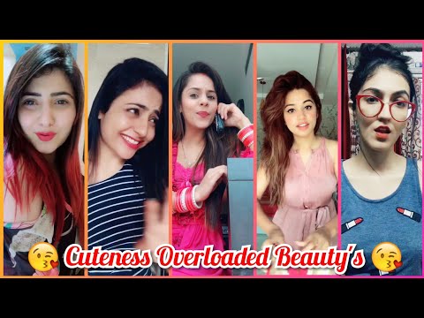 Tujhe Bhar Lu Apni Aankhon Mein New Girl Song || Musically Indian Girls Tiktok Video Song