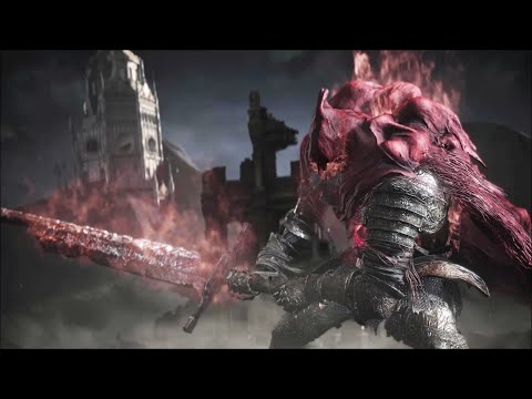 Dark Souls 3:Slave Knight Gael Boss Fight NG+ || Irithyrll straight Sword