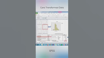 Cara Transformasi Data dengan SPSS #spsshorts #spss #transformasidata #normal #transformation