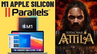 Total War: Attila - M1 Apple Silicon Parallels 16 Windows 10 ARM - MacBook Air 2020