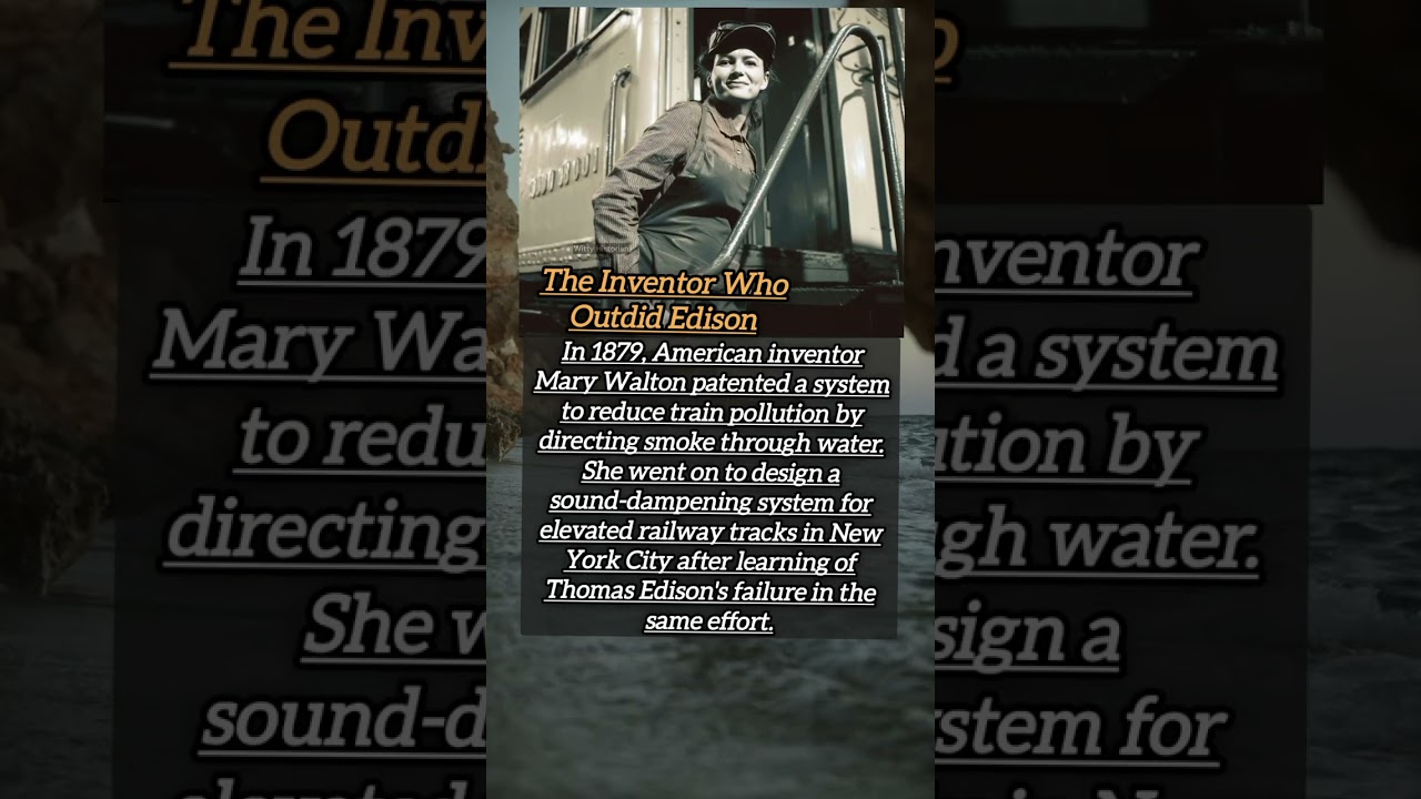 The Woman Who Solved Train Pollution in 1879 