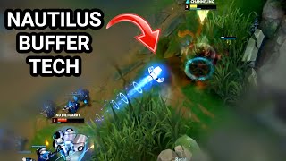 How to use Nautilus' Q buffer window to dodge Blitz hook (and any CC) #shorts