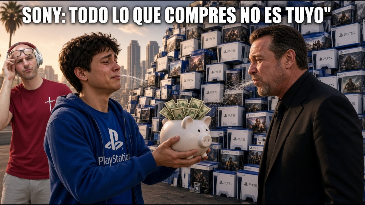 SONY TRAS MATAR LOS DISCOS: "NINGÚN JUEGO DIGITAL ES TUYO"