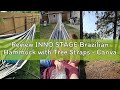 Review INNO STAGE Brazilian Hammock with Tree Straps - Canvas Hammocks Portable Hammock with Carry B