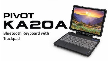 Introducing The PIVOT KA20A Bluetooth Keyboard with Trackpad