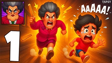 😱Escape Miss T Obby Breakout Gameplay Walkthrough Part 1 – School Escape Start (Android,iOS)