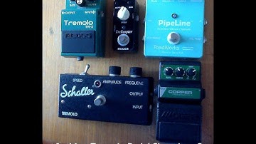 [Tremolo Showdown]Boss Mooer Toadworks Onerr Schaller