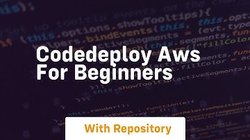 Codedeploy aws for beginners