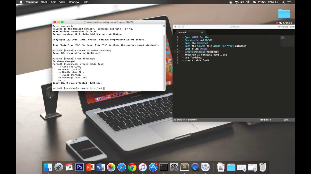 Консоль на маке. How open Terminal on Mac.