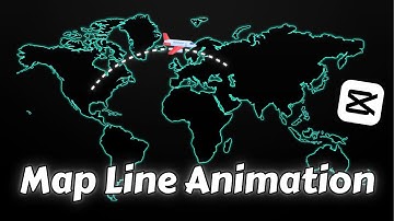 How to Create a Map Line Animation in CapCut PC: Step-by-Step Tutorial