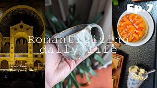Candlelight Taylor Swift, junk journaling errands, pottery haul | Romanticize Life w/Me Vlog | Ep.7