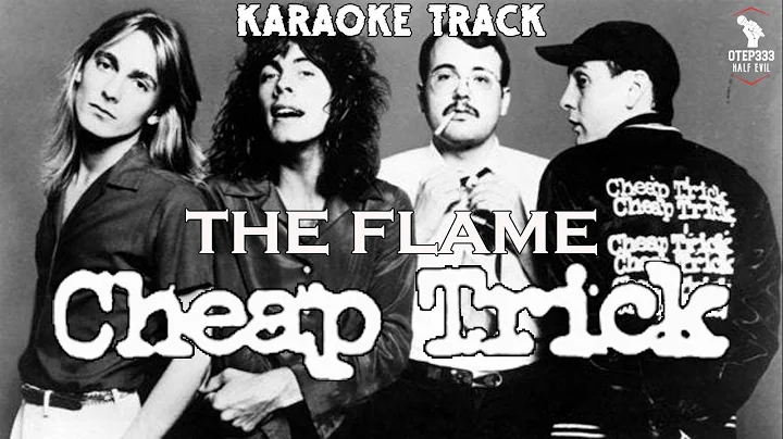 Cheap Trick | The Flame 🎤HQ Karaoke🎤