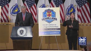 “Mass VaxMillions” vaccine lottery giveaway includes 5 $1M winners; 5 college scholarships