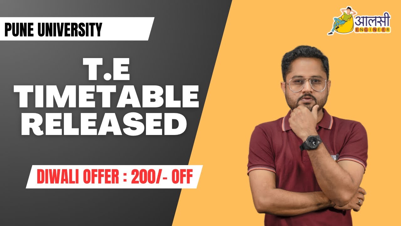 Breaking News: SPPU Releases T.E Endsem Timetable | Aalsi Engineer