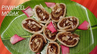 आकर्षक आणि झटपट बनणारे मोदक रोल | Easy steamed roll recipe | Ganapati Prasad | Swaad Aapulkicha