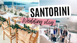 Our wedding in Santorini: VLOG - Dana Villas | Cost | How to plan a destination wedding in Greece