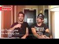 All Time Low Talk About "THE ALEX LEG THING".  Watch Part 1