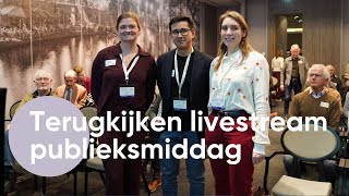 Terugkijken livestream publieksmiddag 2026