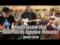 Fender custom shop albert collins signature telecaster  guitar of the day  kirk fletcher