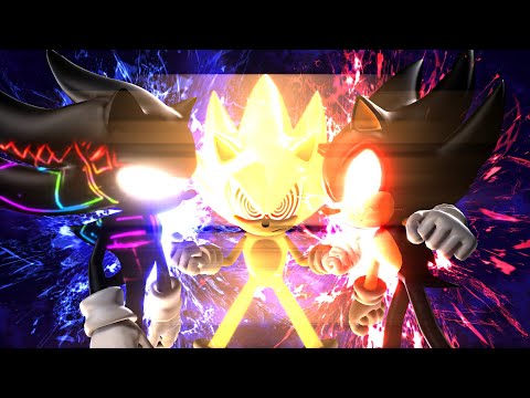 Dark Sonic vs Sonic.EXE: 3D Animation! (Sonic The Hedgehog Movie