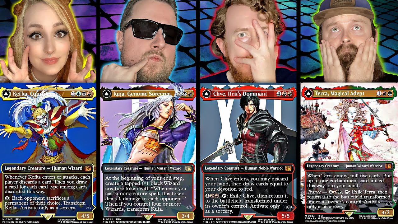 Final Fantasy HEROES vs. VILLAINS: THE FINAL BATTLE | Kefka vs. Clive vs. Kuja vs. Terra thumbnail