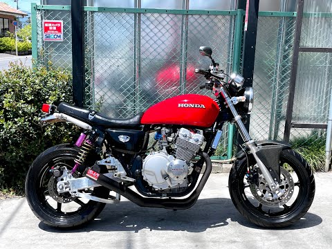 CB400FOUR　BEET　ショート管　NC36　当時物　水冷ヨンフォア