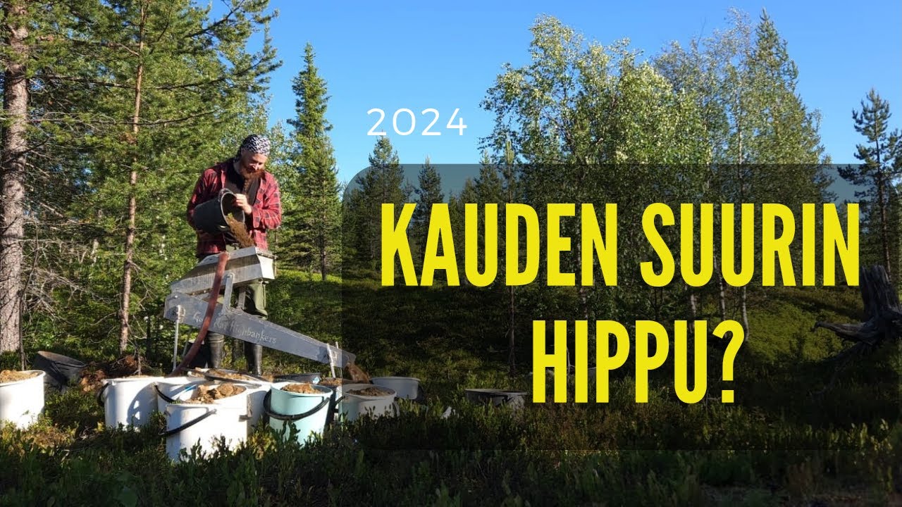 Kullankaivuun aloitus erämaakurun päässä