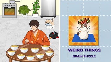 Weird Things Brain Puzzle Level 9 Food