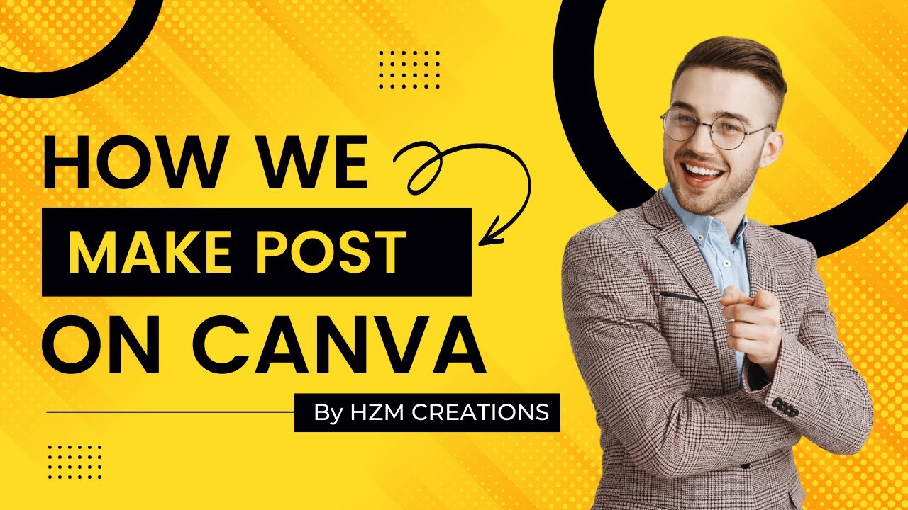 how we make social media post on Canva for beginners in 2022 - YouTube